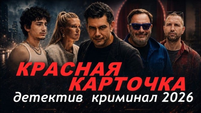 Современный российский детектив Красная карточка (2026)
