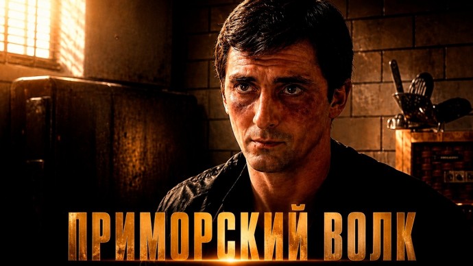 ПРИМОРСКИЙ ВОЛК / Отморозки сдали назад увидев его НАКОЛКУ (Криминальный боевик в стиле 90-ых)