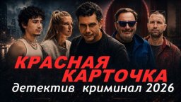 Современный российский детектив Красная карточка (2026)