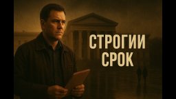 СТРОГИЙ СРОК / Офицер попадает на чёрную зону (2025)